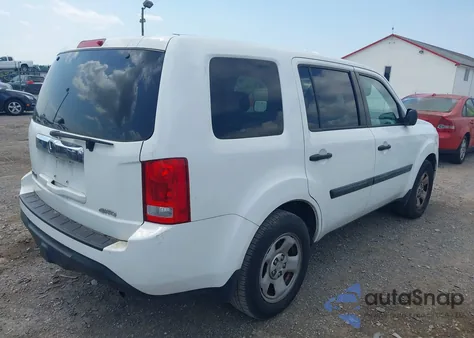 2015 Honda Pilot Lx z USA, uszkodzony, nr VIN 5FNYF4H25FB068979